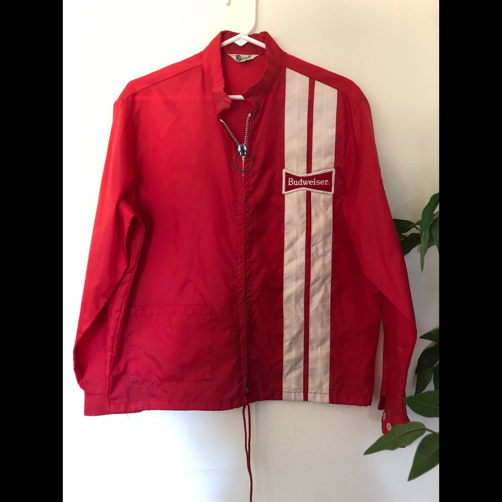 budweiser wind breaker